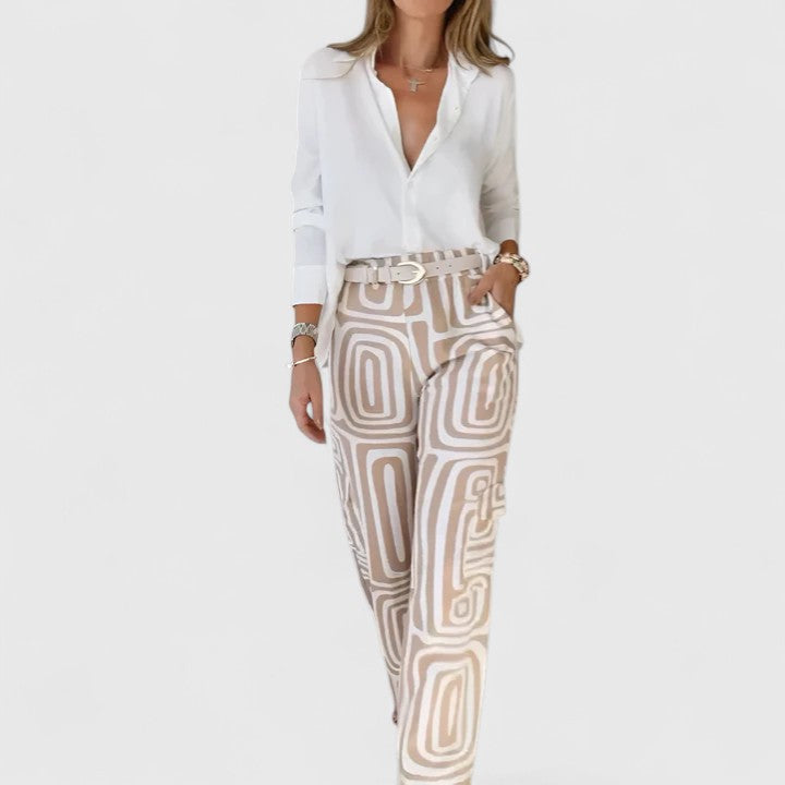 Morgan and Brooke | Elegant Two-Piece Set