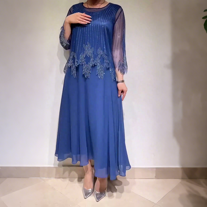 Morgan & Brooke | Midi A-Line Dress