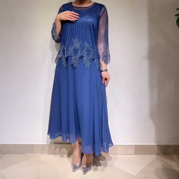 Morgan & Brooke | Midi A-Line Dress