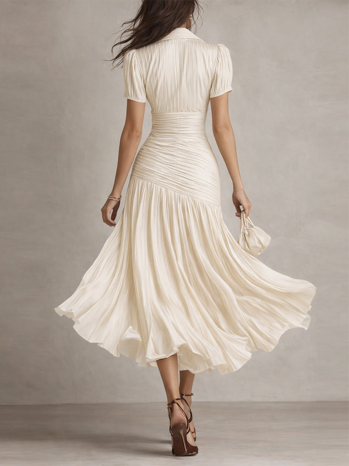 Morgan & Brooke | Satin Bodycon Evening Dress