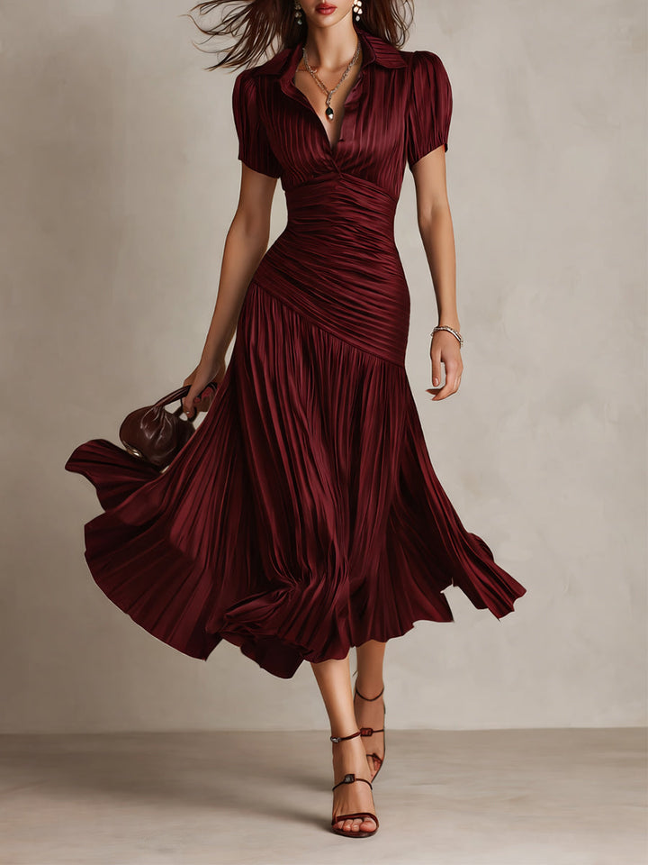 Morgan & Brooke | Satin Bodycon Evening Dress