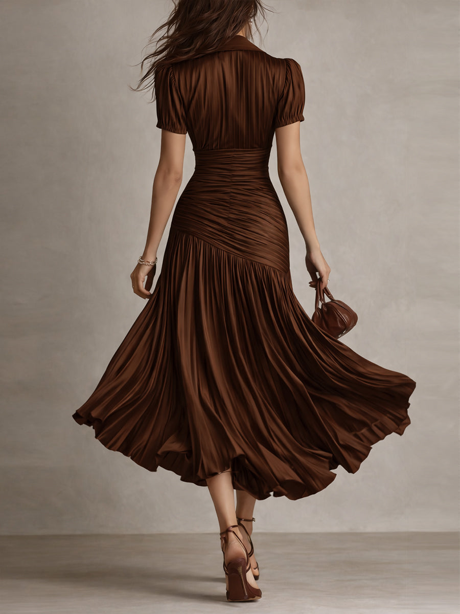 Morgan & Brooke | Satin Bodycon Evening Dress
