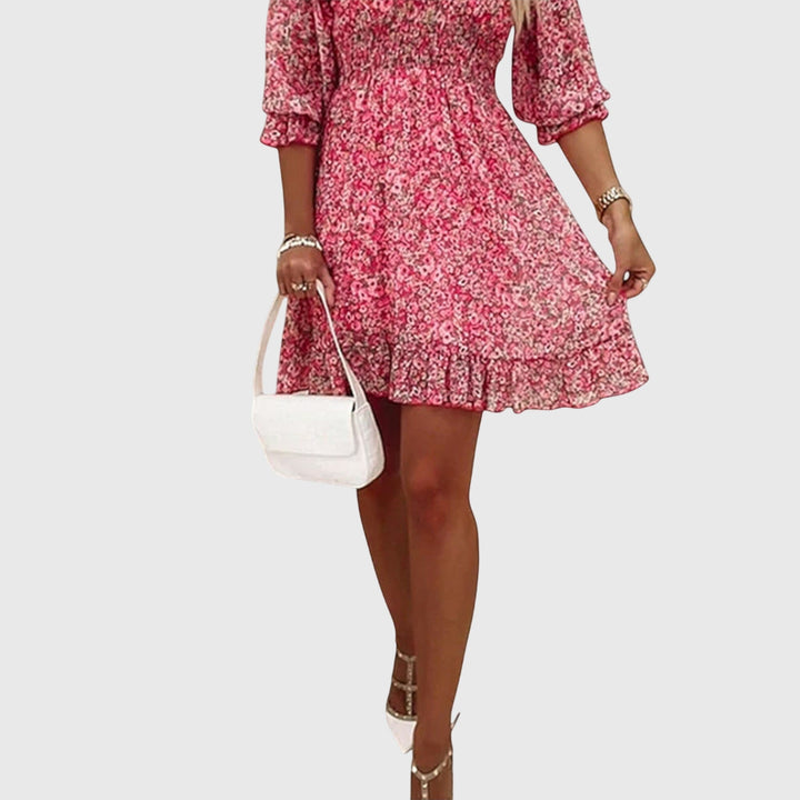 Morgan and Brooke | Dress - Floral, Puff Sleeve