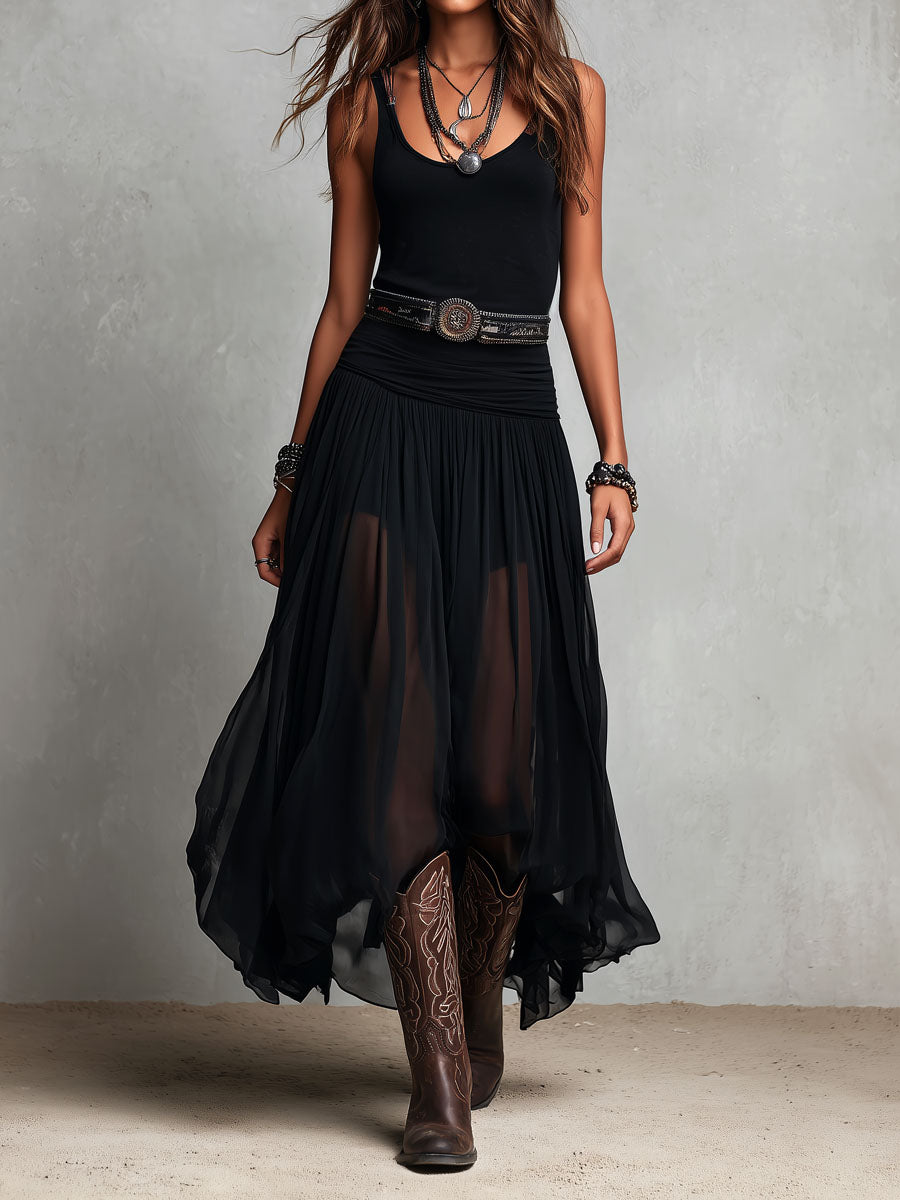 Morgan & Brooke | Black Casual Dress
