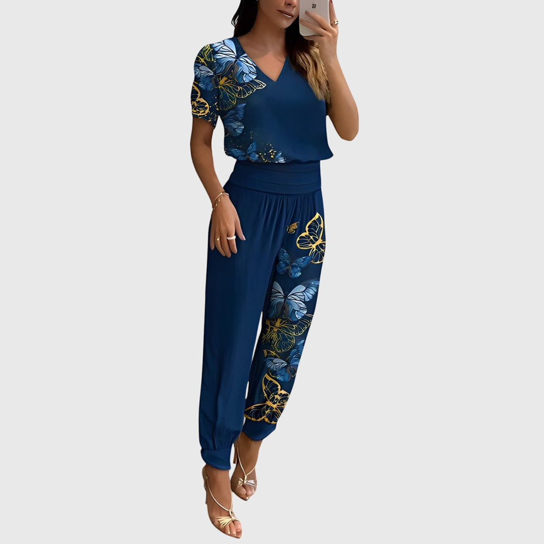 Morgan and Brooke | Blouse and Pants Set