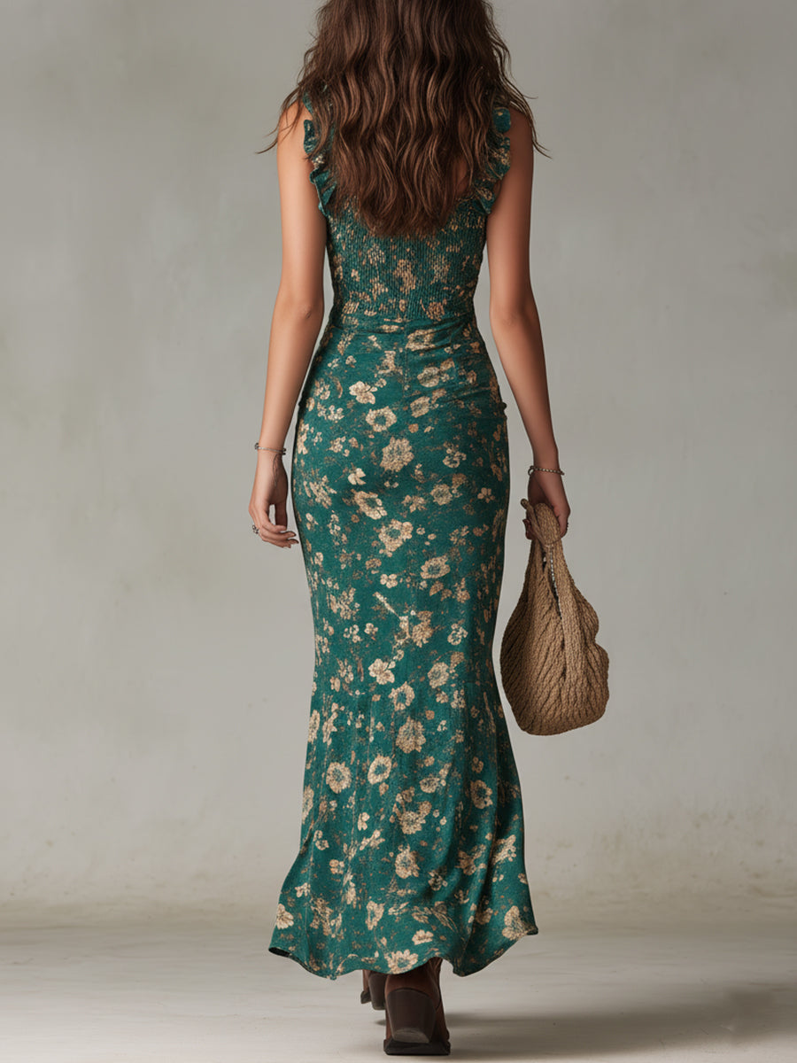Morgan & Brooke | Ruffle Casual Dress