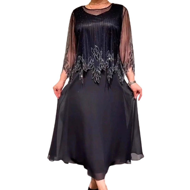 Morgan & Brooke | Midi A-Line Dress