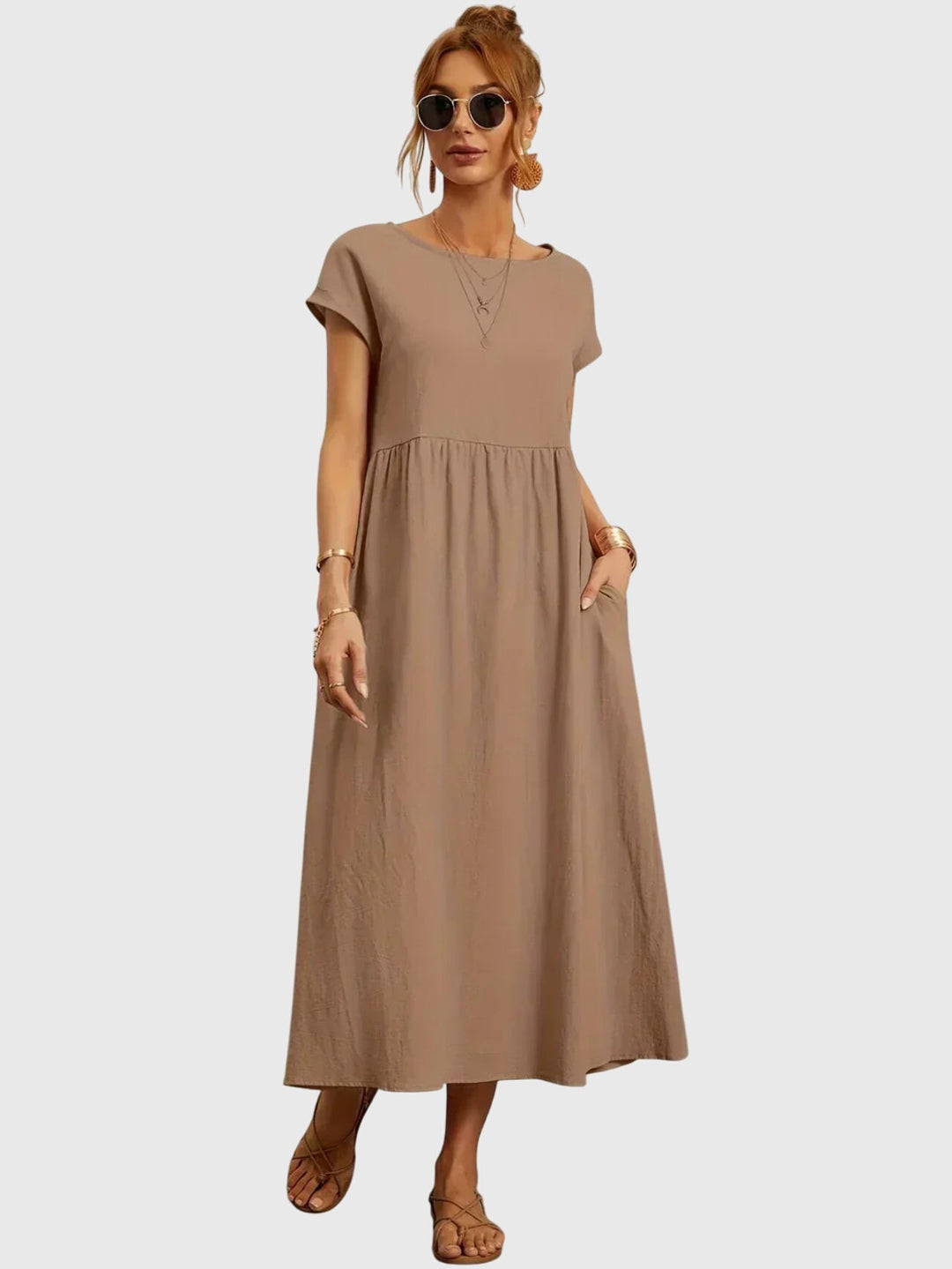 Morgan and Brooke | Casual Pocket Dress