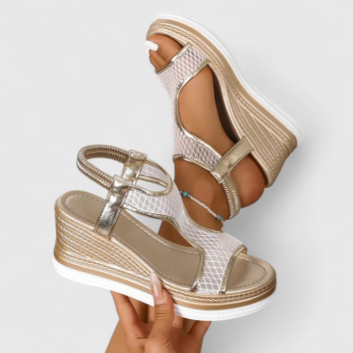 Morgan and Brooke | | Orthopedic Wedge Sandals