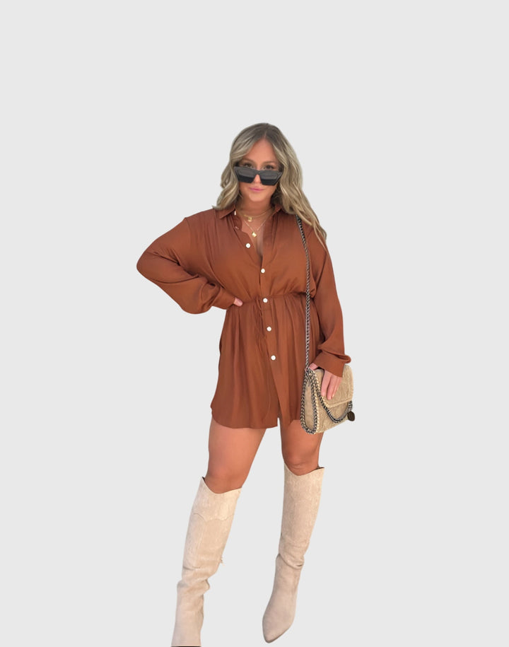 Morgan and Brooke | Romper Dress