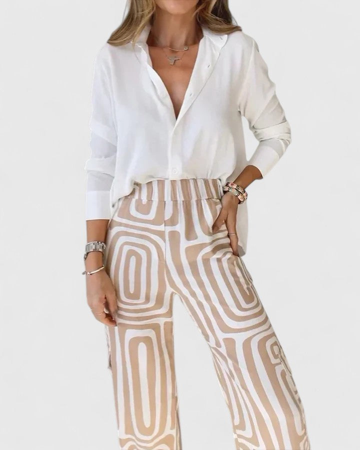 Morgan and Brooke | Elegant Two-Piece Set