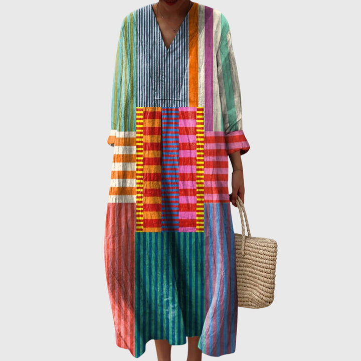 Morgan and Brooke | | Geometric Dress