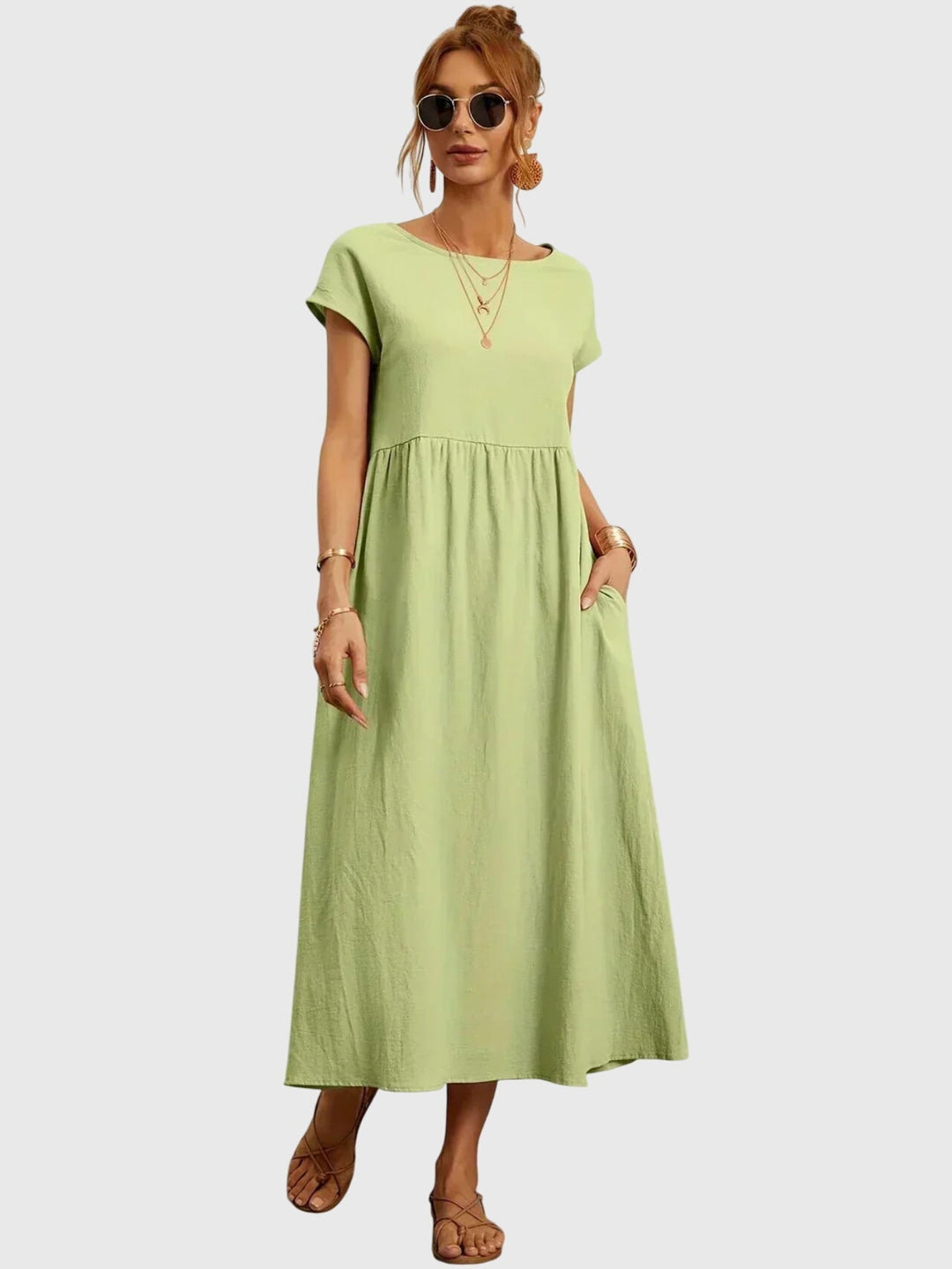 Morgan and Brooke | Casual Pocket Dress