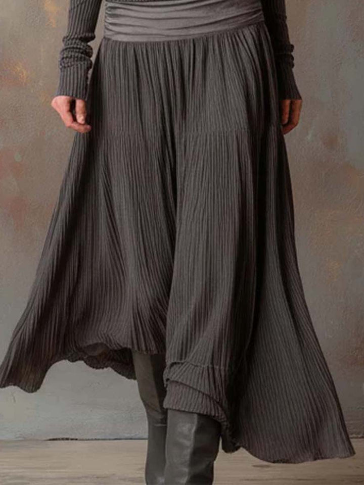 Morgan & Brooke | Charcoal Knit Dress