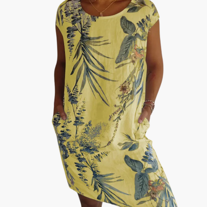Morgan & Brooke | Navy Relaxed Fit Jersey Dress