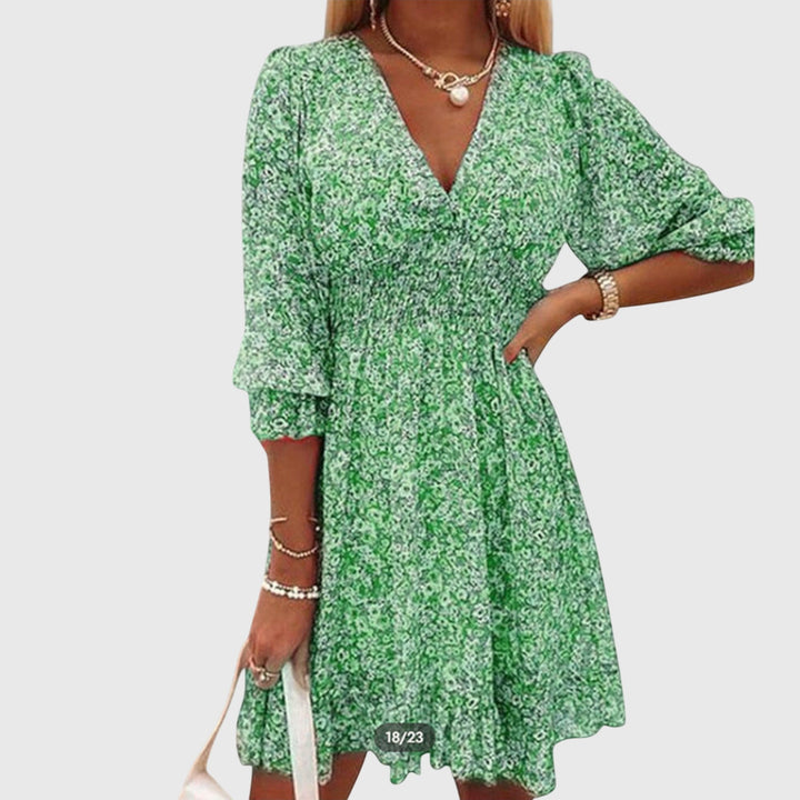 Morgan and Brooke | Dress - Floral, Puff Sleeve