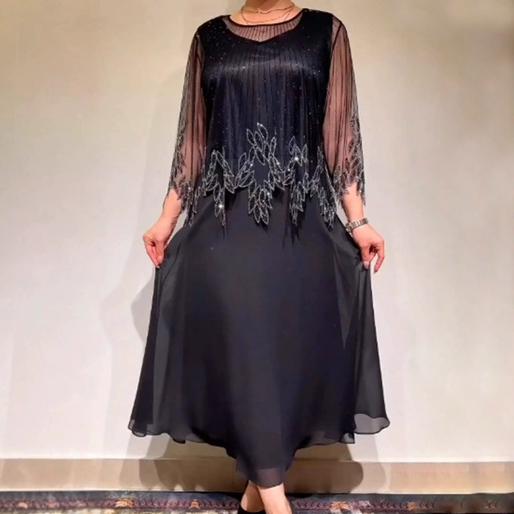Morgan & Brooke | Midi A-Line Dress
