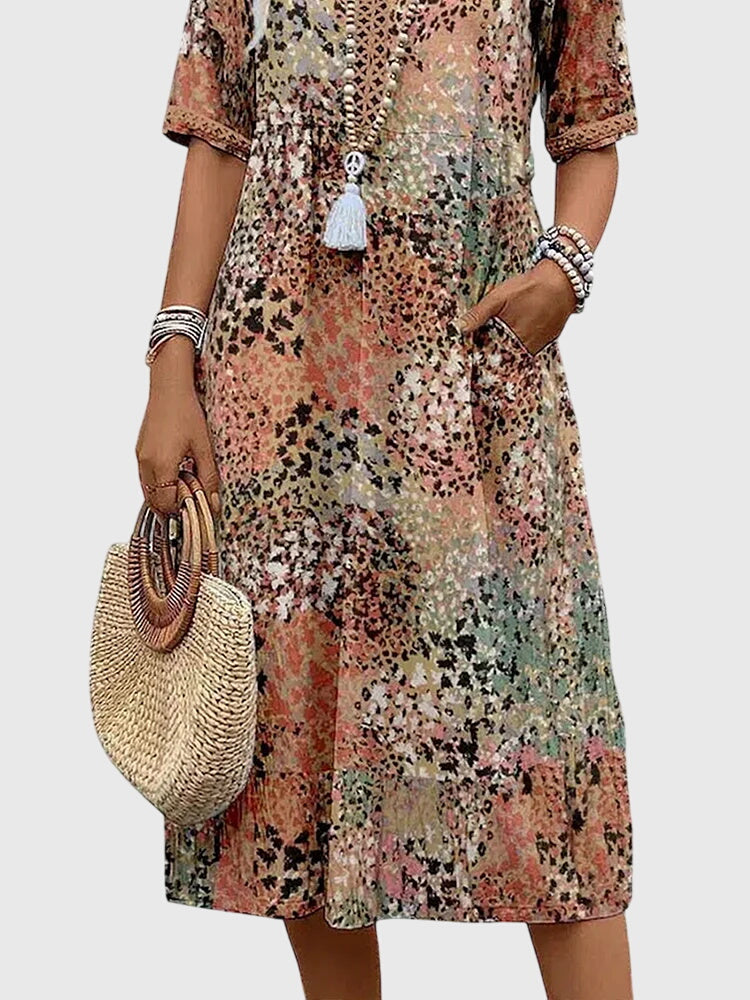 Morgan and Brooke | Yvonna™ | Midi Dress