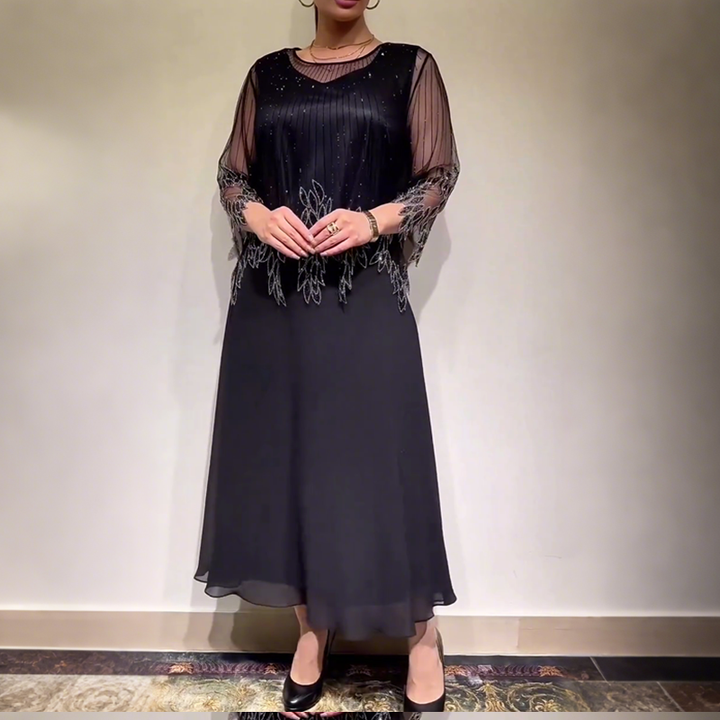 Morgan & Brooke | Midi A-Line Dress