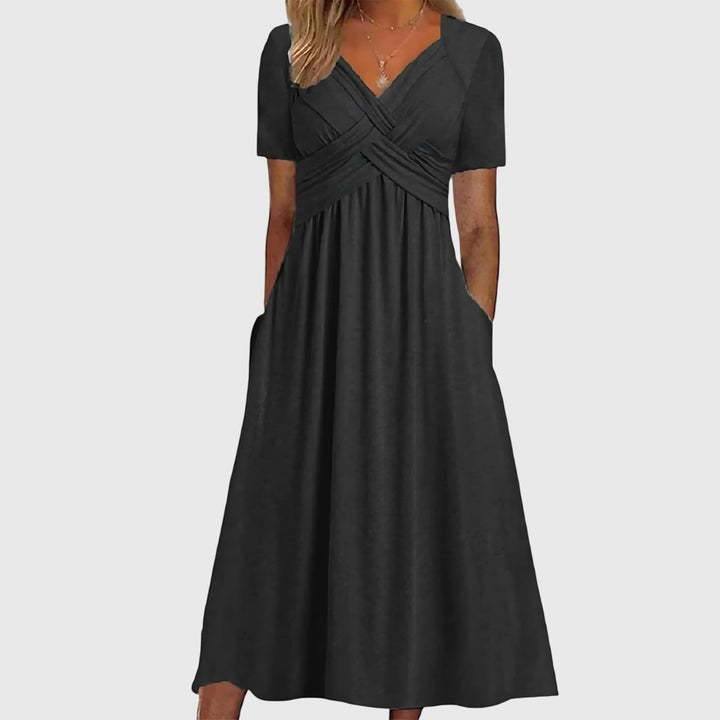 Morgan and Brooke | Midi Dress, Tummy Control