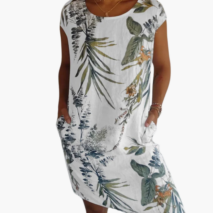 Morgan & Brooke | Navy Relaxed Fit Jersey Dress
