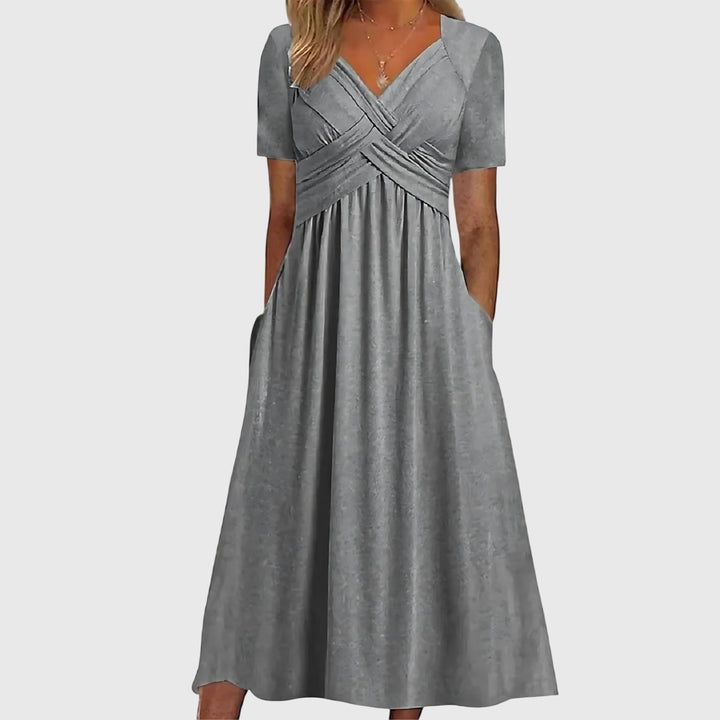 Morgan and Brooke | Midi Dress, Tummy Control