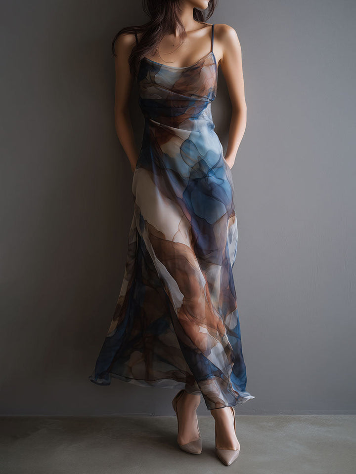 Morgan & Brooke | Chiffon Retro Dress