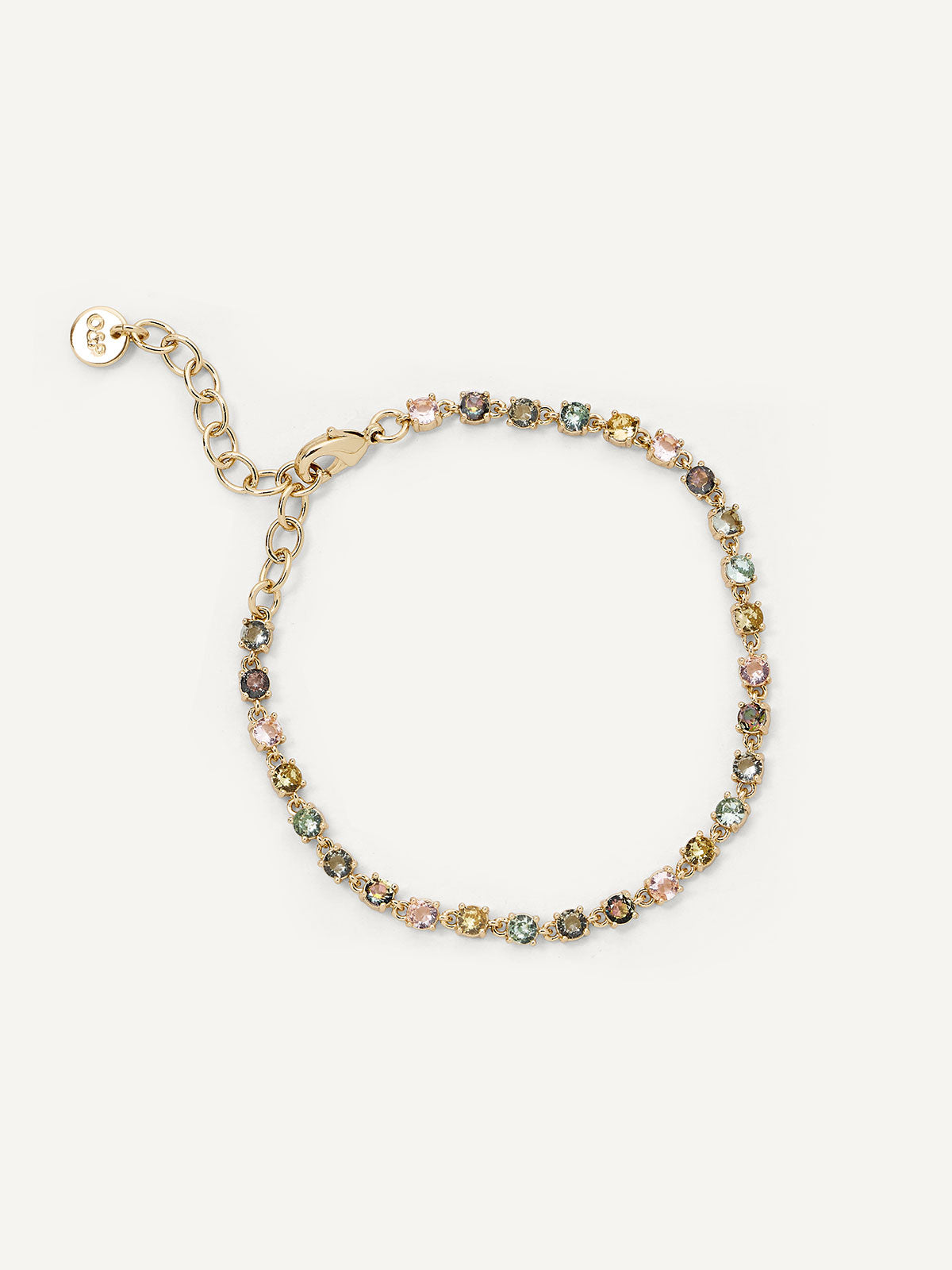 Radiant Aura Tennis Bracelet