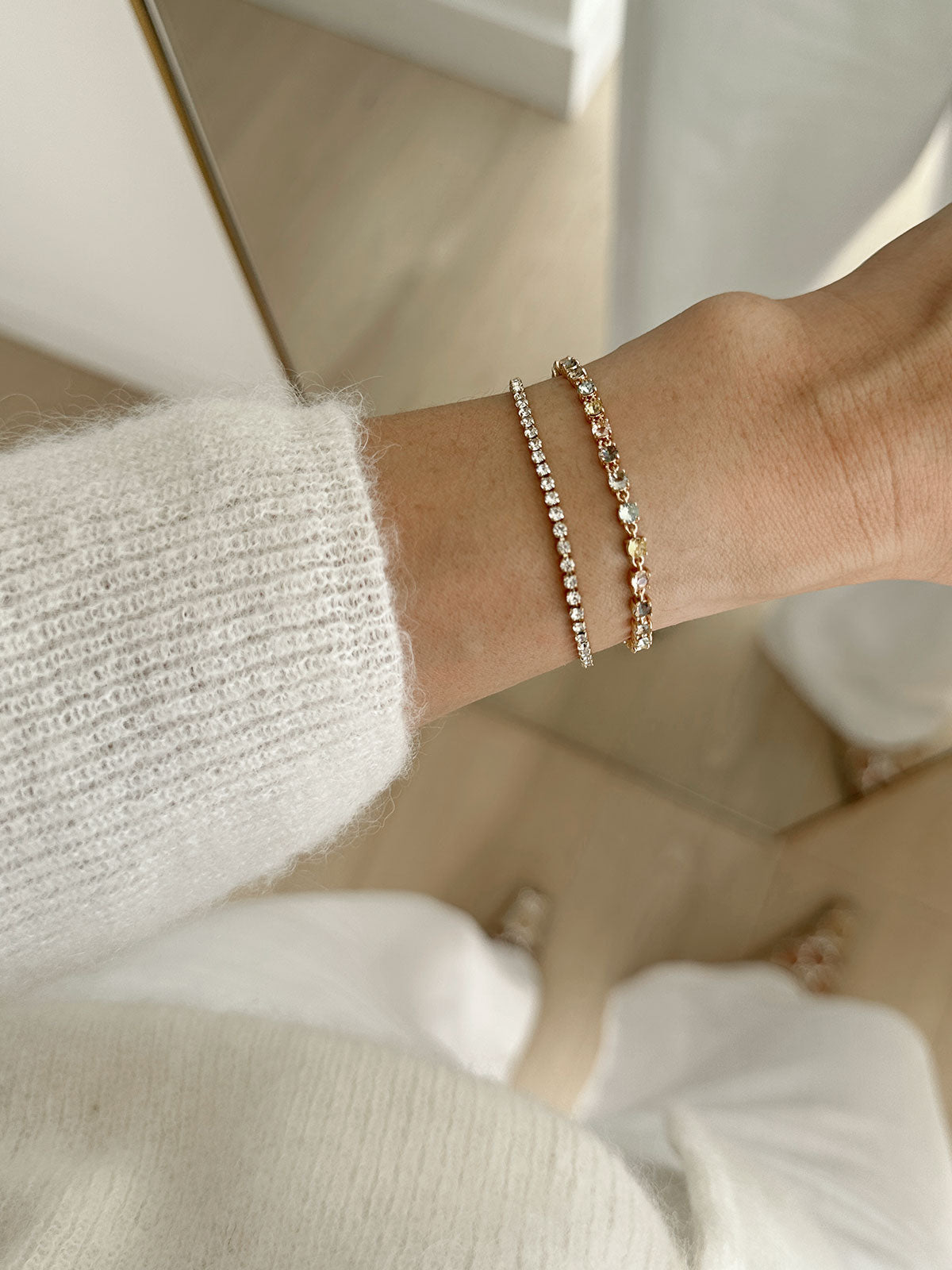 Radiant Aura Tennis Bracelet