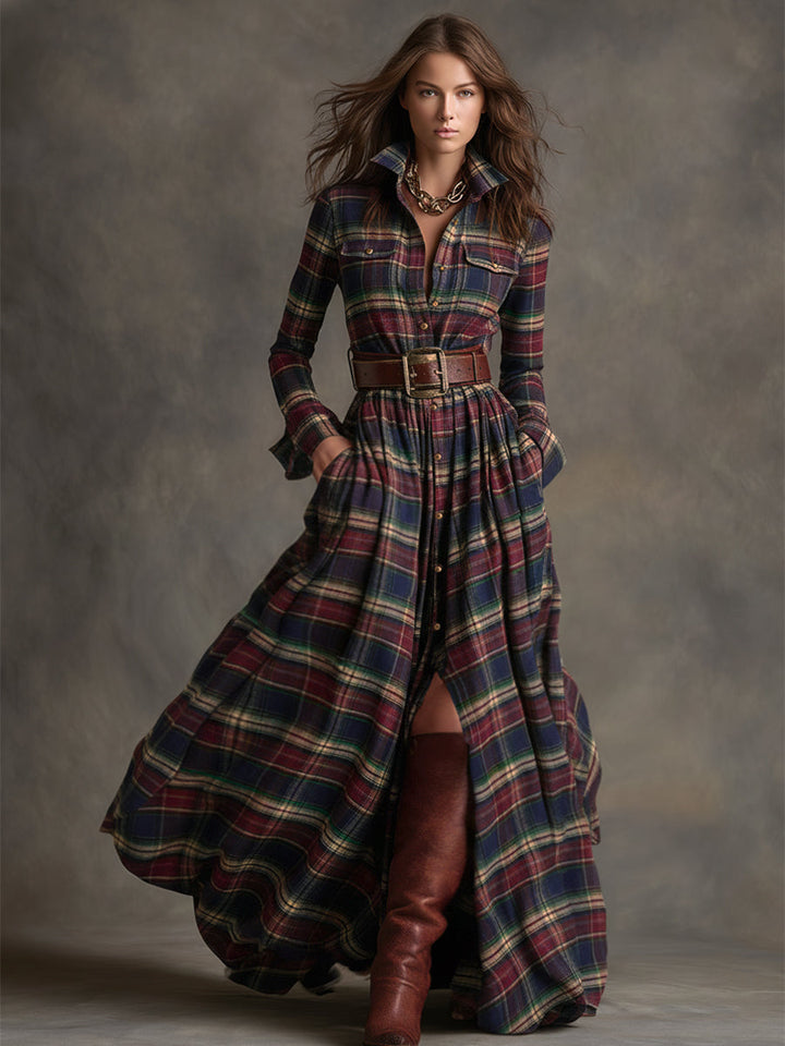 Morgan & Brooke | Brown Casual Dress