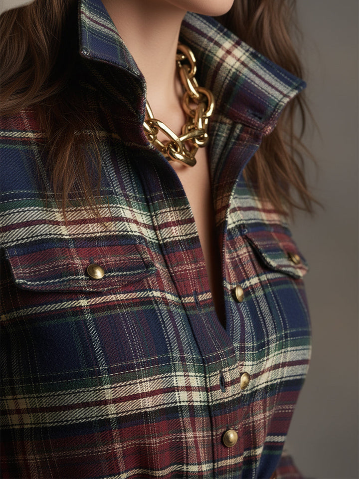 Morgan & Brooke | Brown Casual Dress