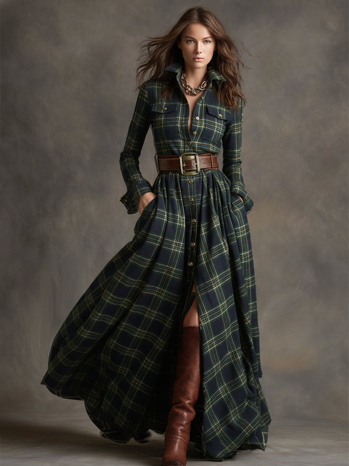 Morgan & Brooke | Brown Casual Dress