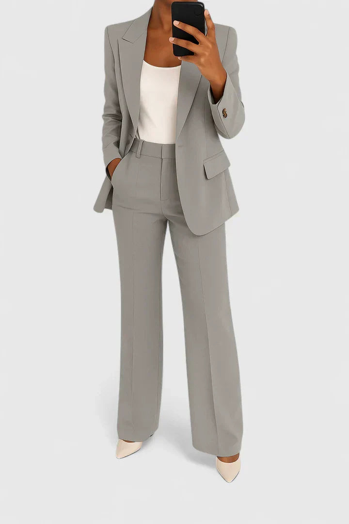 Morgan and Brooke | Two-Piece Suit Set