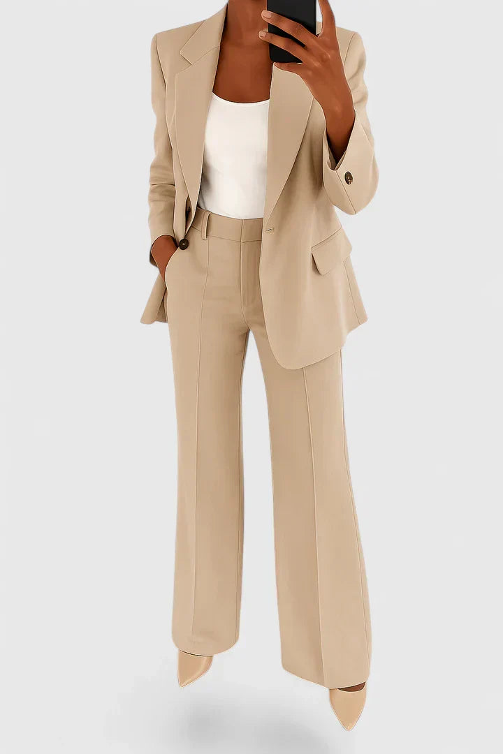 Morgan and Brooke | Two-Piece Suit Set
