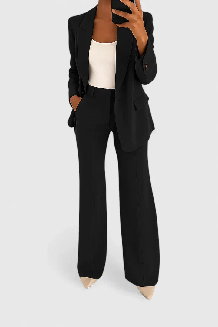 Morgan and Brooke | Two-Piece Suit Set