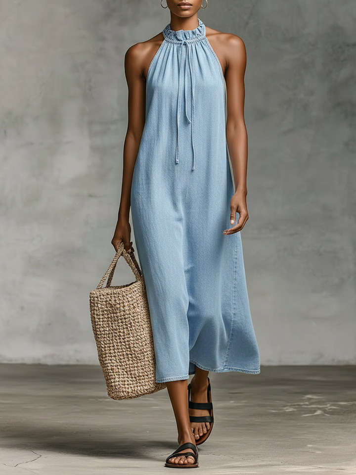 Morgan & Brooke | Denim Sleeveless Dress