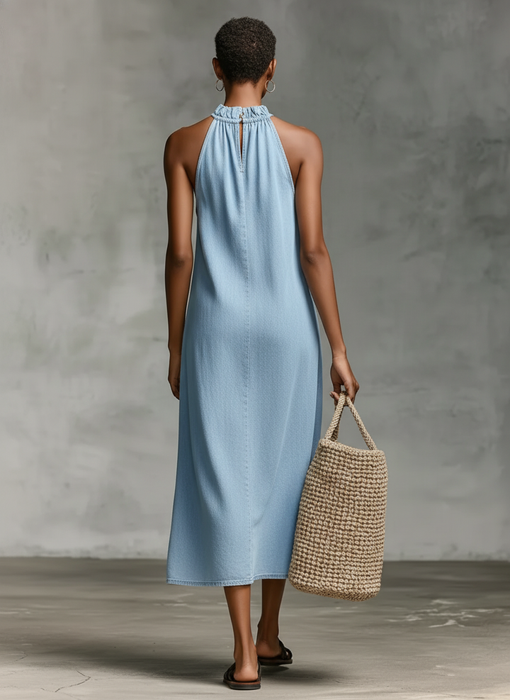 Morgan & Brooke | Denim Sleeveless Dress