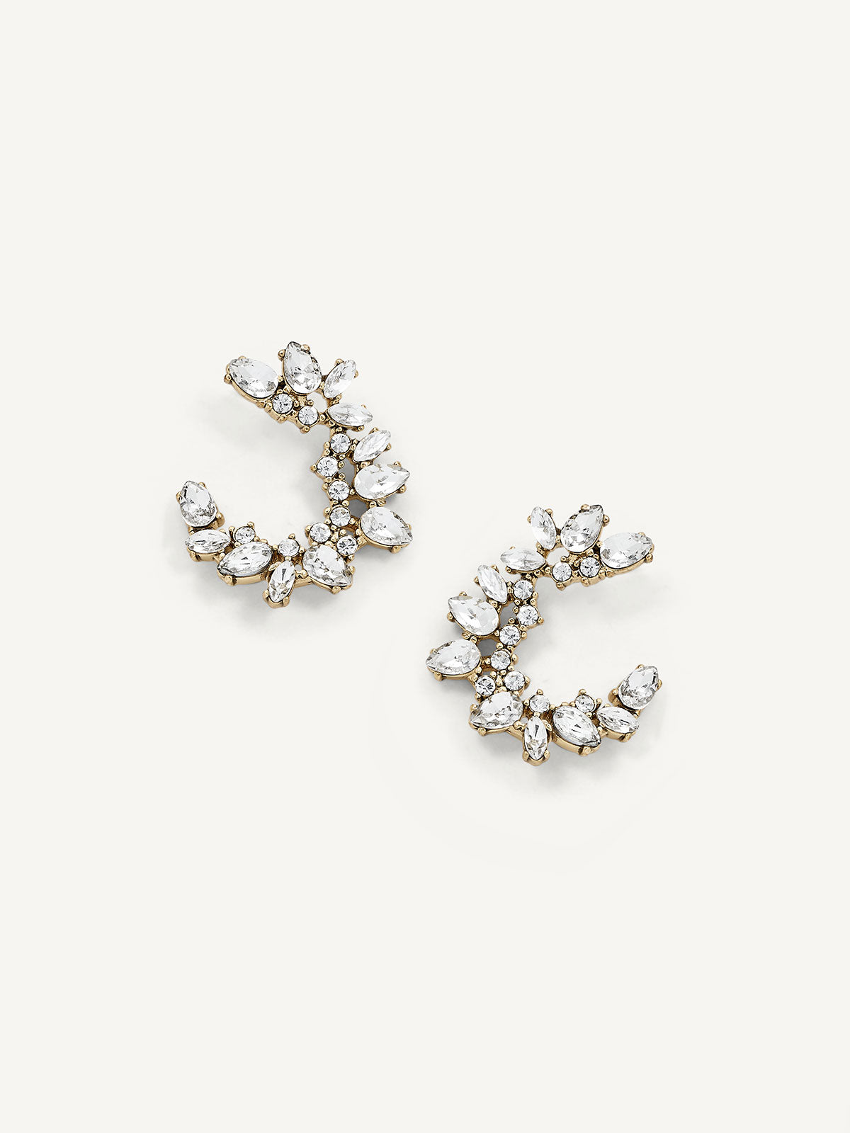 Crescent Lupe Stud Earrings
