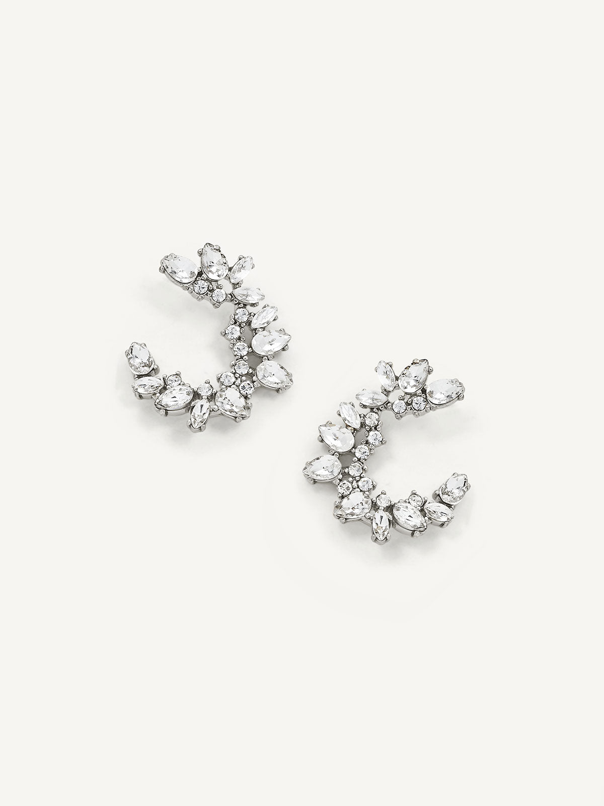 Crescent Lupe Stud Earrings