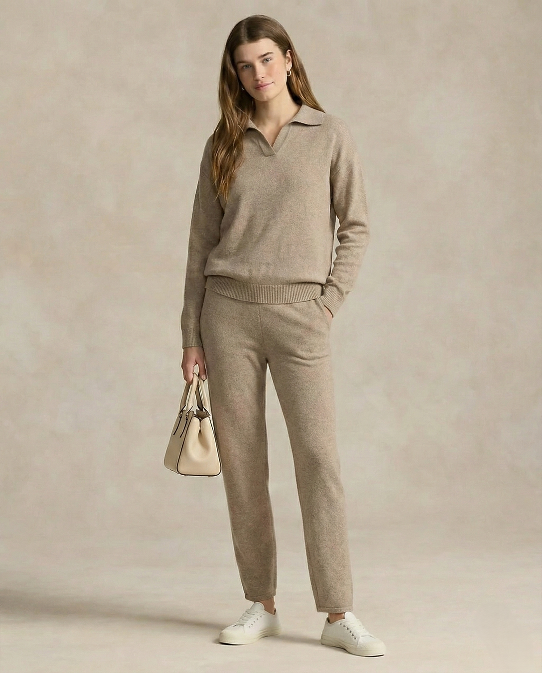 Morgan and Brooke | Polo Knit Set