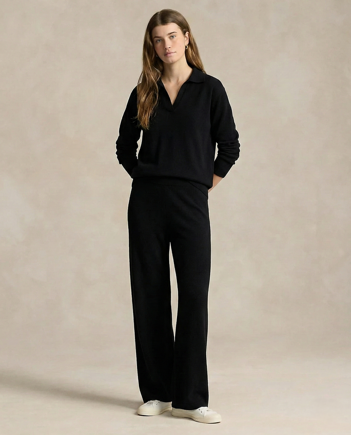Morgan and Brooke | Polo Knit Set