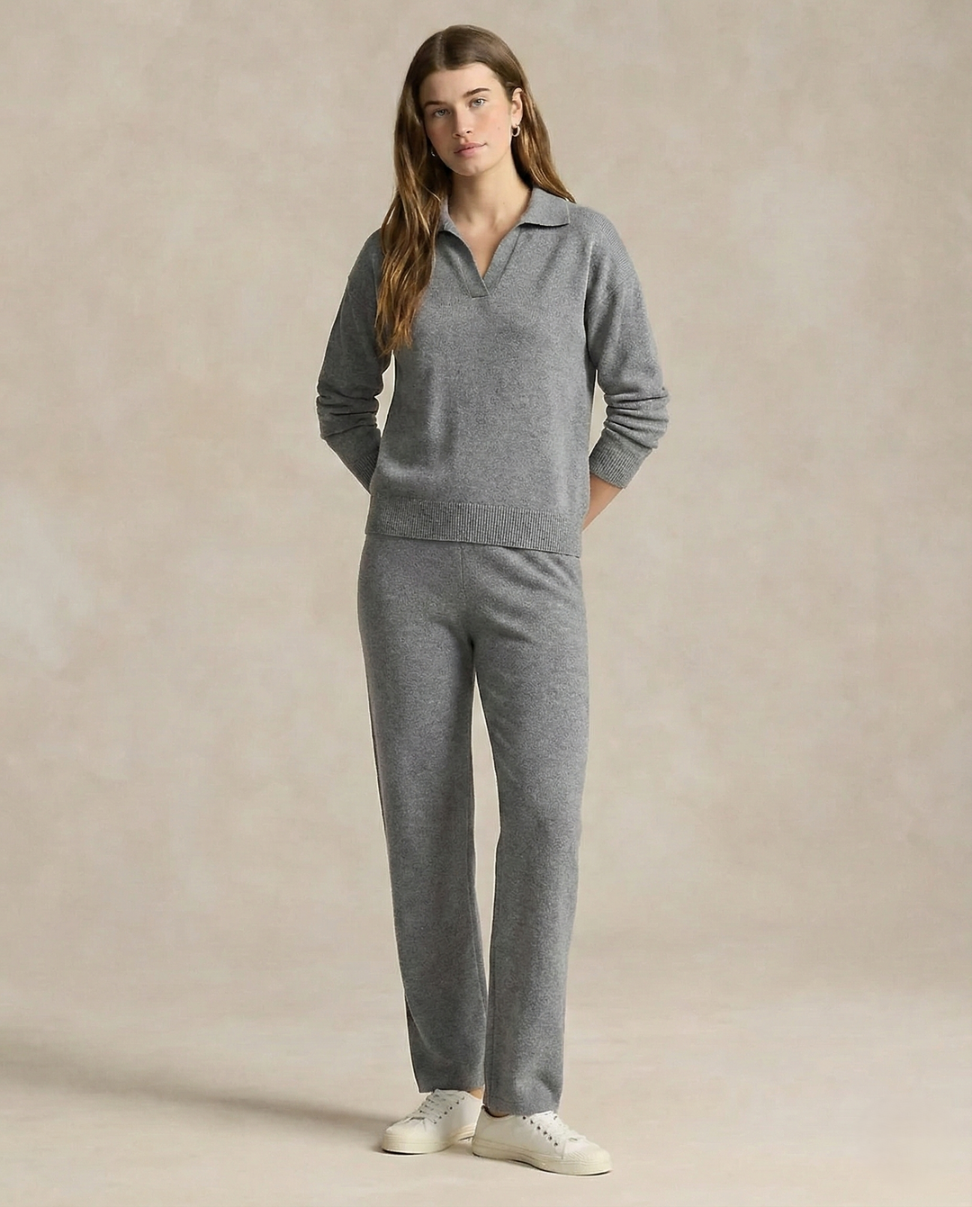 Morgan and Brooke | Polo Knit Set