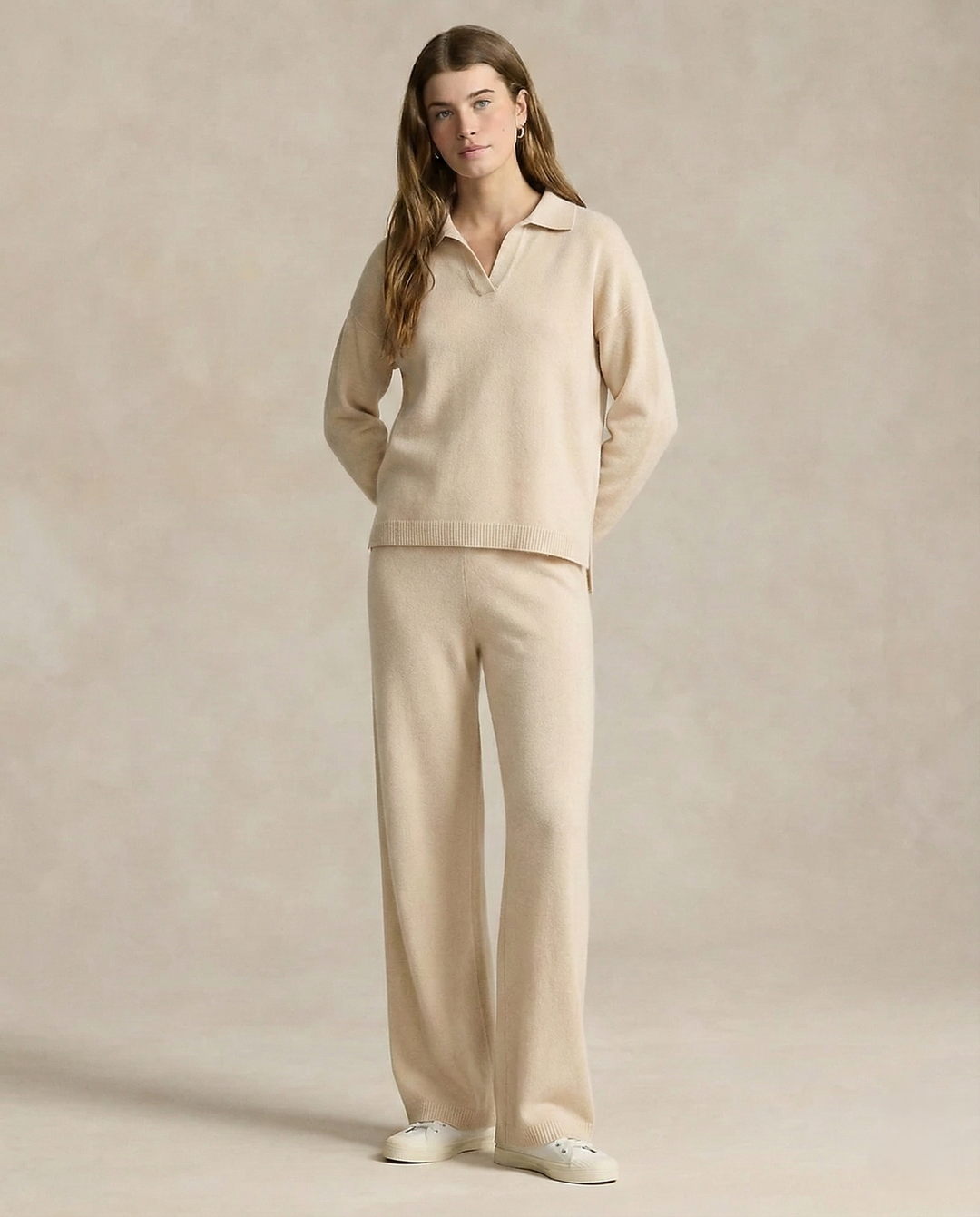 Morgan and Brooke | Polo Knit Set