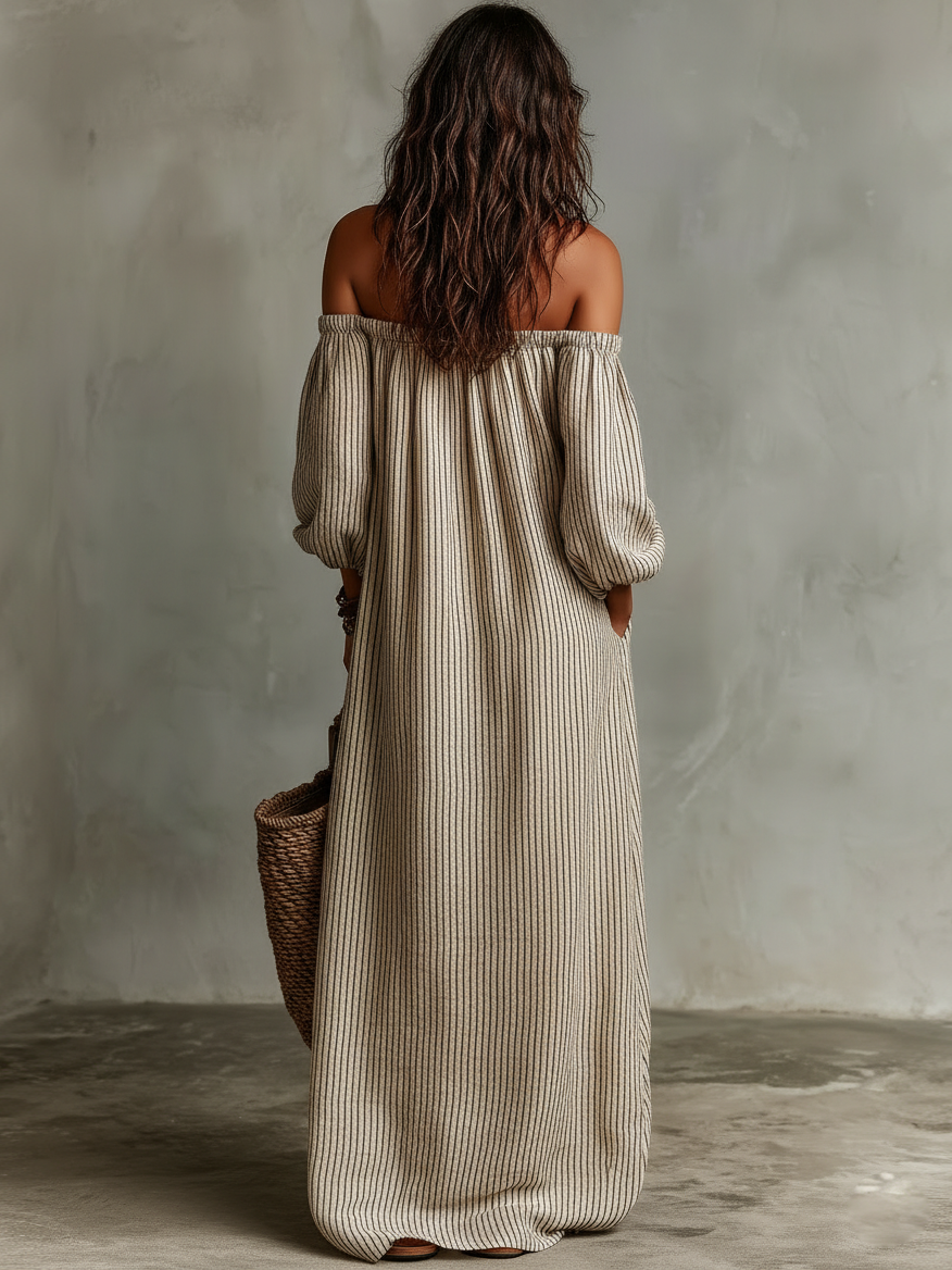 Morgan & Brooke | Linen Casual Dress