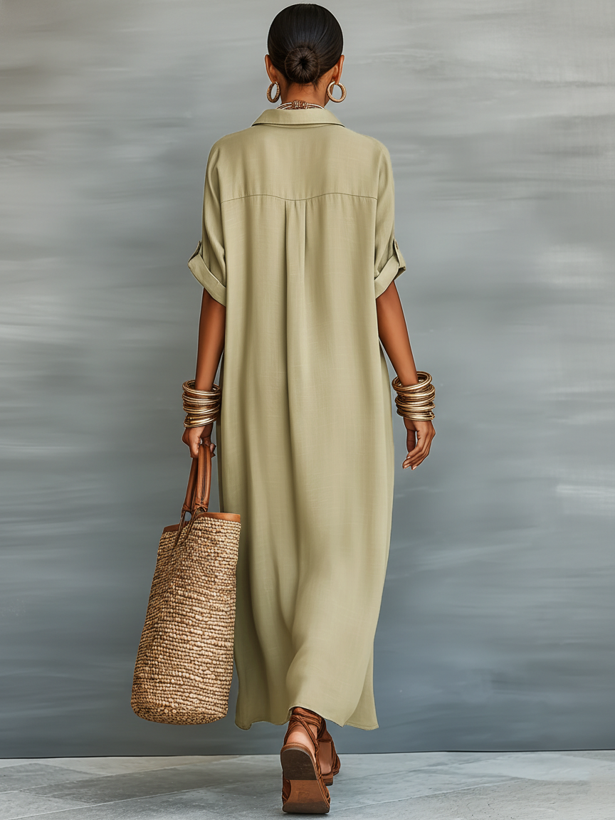 Morgan & Brooke | Linen Dress