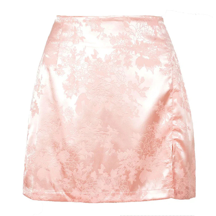 Morgan & Brooke | Midi Bias-Cut Satin Skirt