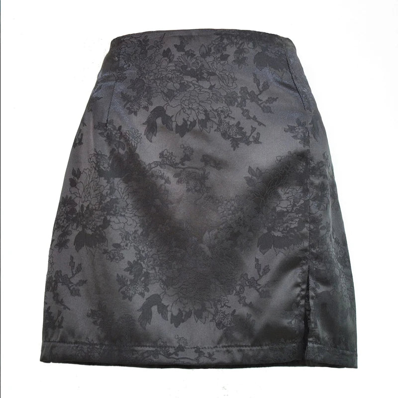 Morgan & Brooke | Midi Bias-Cut Satin Skirt