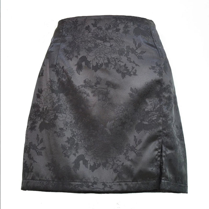 Morgan & Brooke | Midi Bias-Cut Satin Skirt
