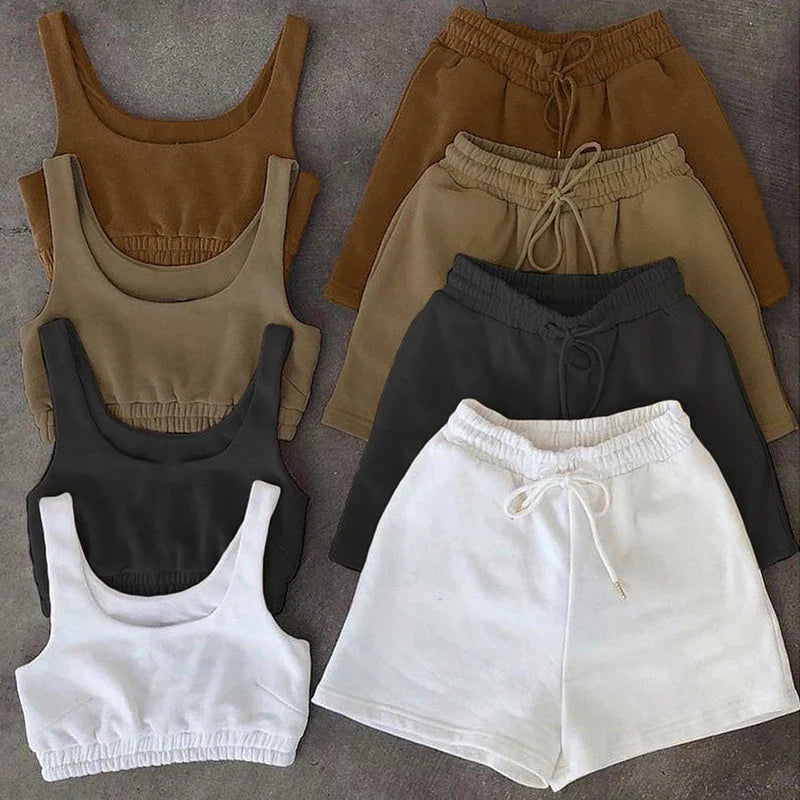 Morgan and Brooke | Crop Top Set