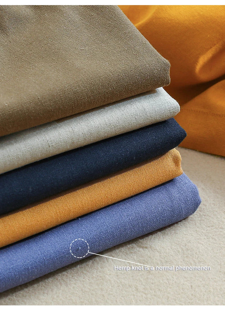 Morgan & Brooke | Relaxed Fit Drawstring Linen Shorts